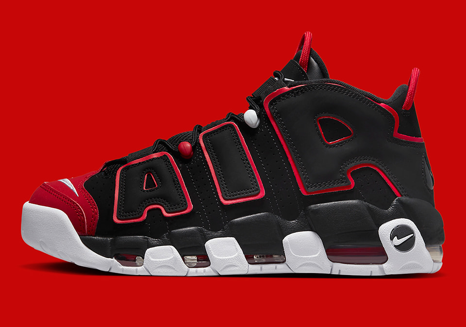 Nike Air More Uptempo 96 Red Toe