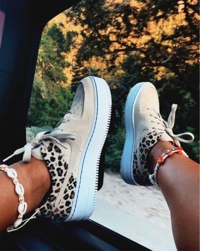 Nike Air Force 1 Sage Low Leopard Print
