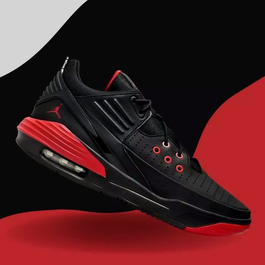 Nike Air Jordan Max Aura 5 Black Gym Red