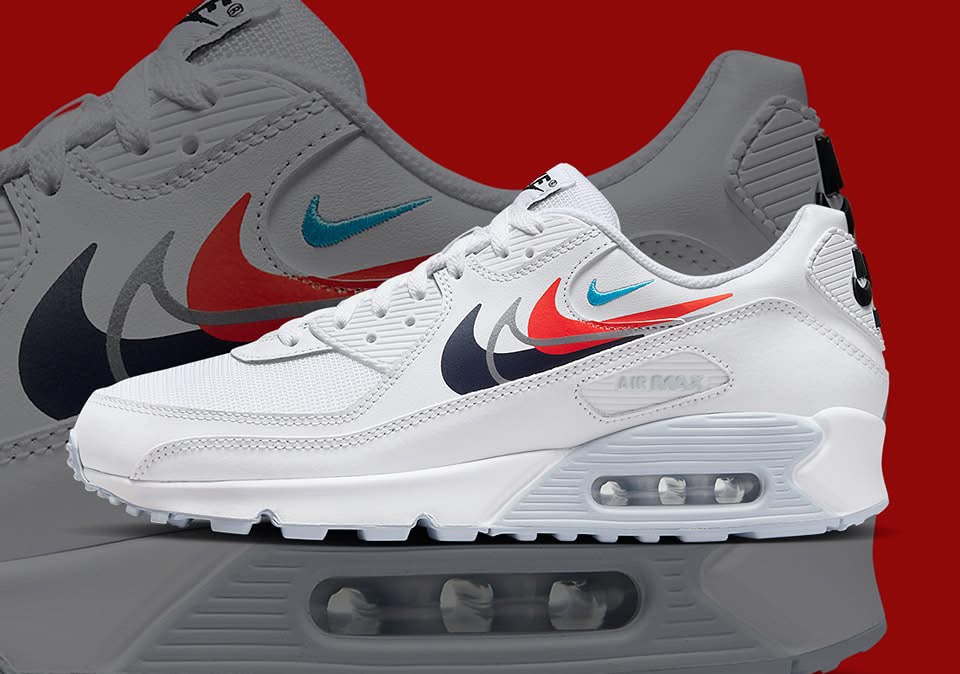 Nike Air Max 90 MultiSwoosh White