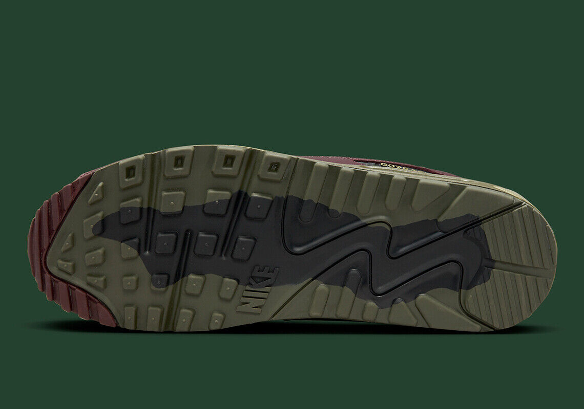 Nike Air Max 90 GTX Burgundy Oliva