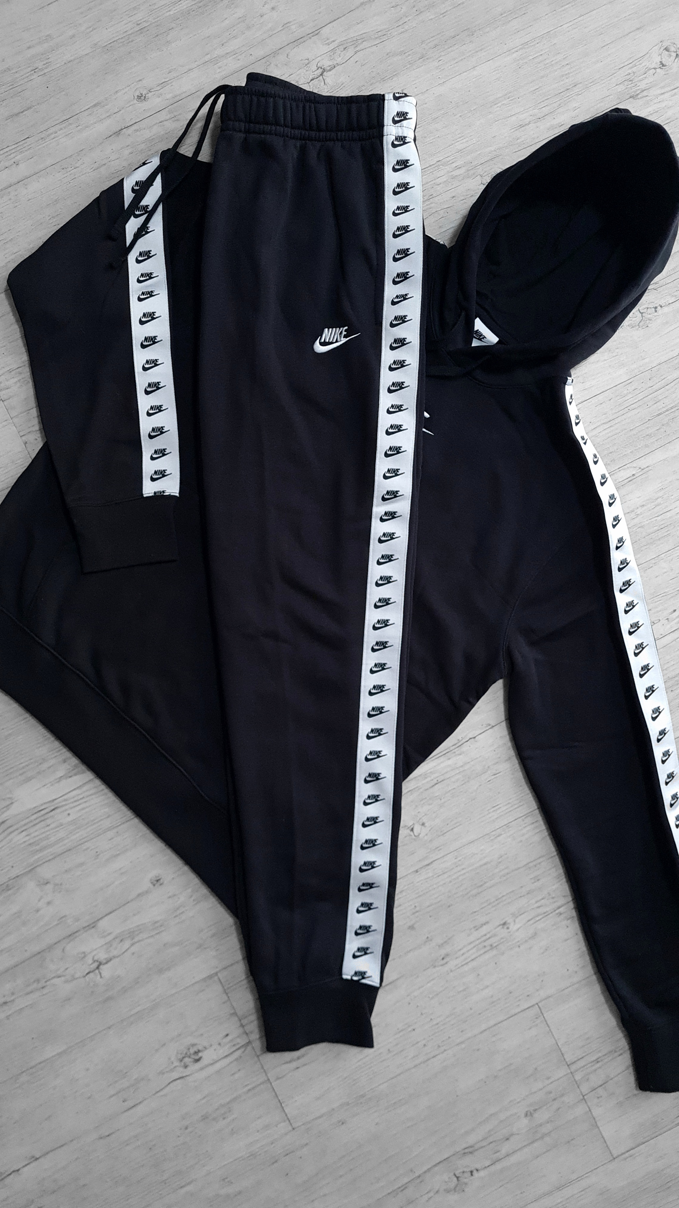 Nike NSW Tape Logo Szett Fekete