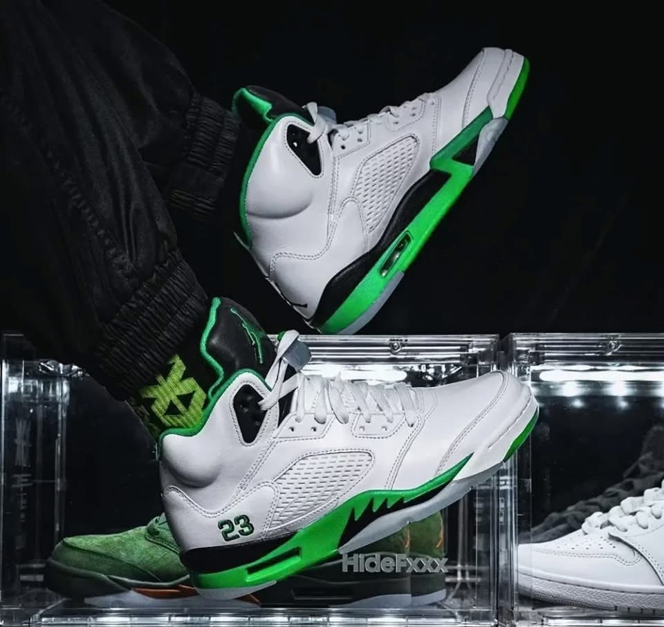 Nike Air Jordan 5 Retro Lucky Green