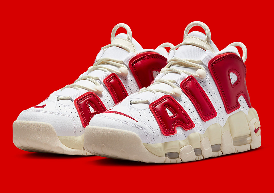 Nike Air Uptempo 96 White Red Sail