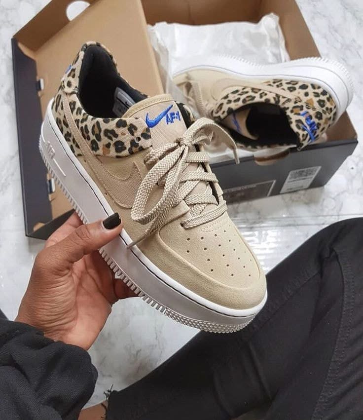 Nike Air Force 1 Sage Low Leopard Print