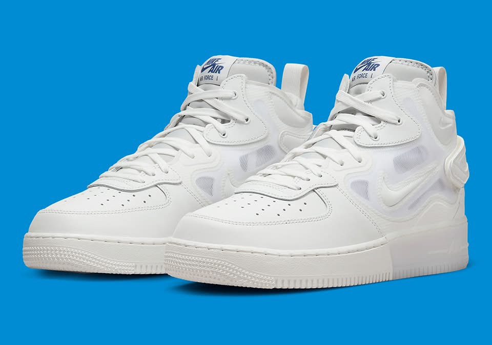 Nike Air Force 1 Mid React Summit White