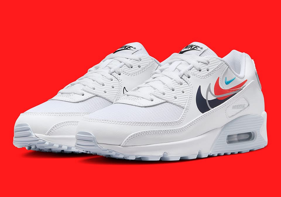 Nike Air Max 90 MultiSwoosh White