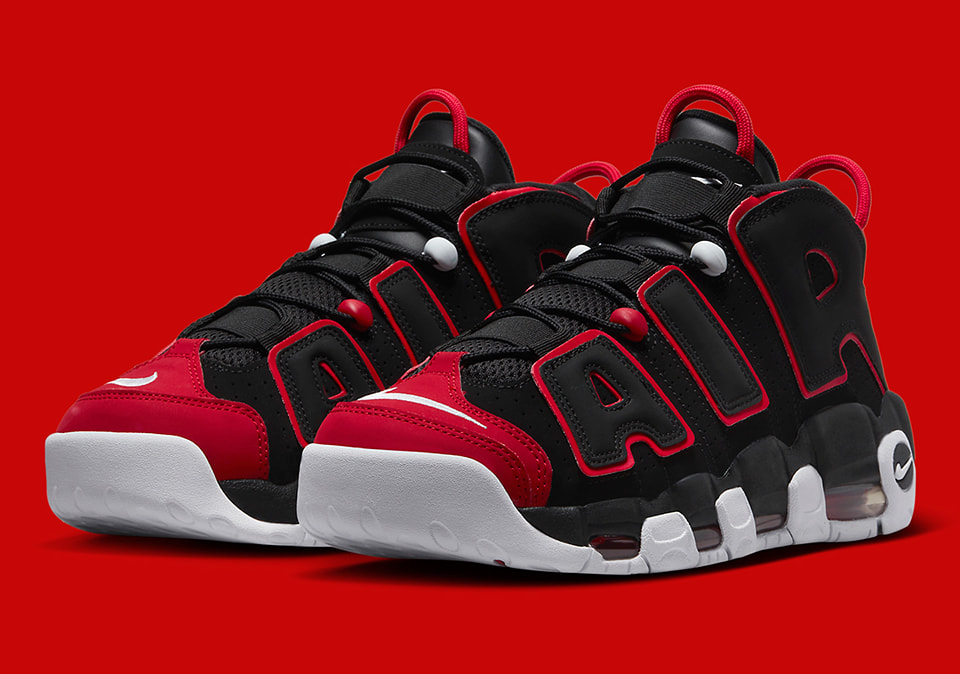 Nike Air More Uptempo 96 Red Toe
