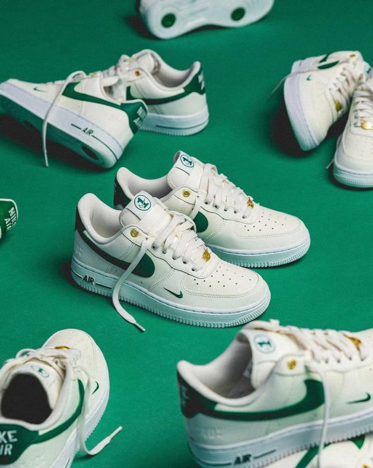 Nike Air Force 1 Green Gold