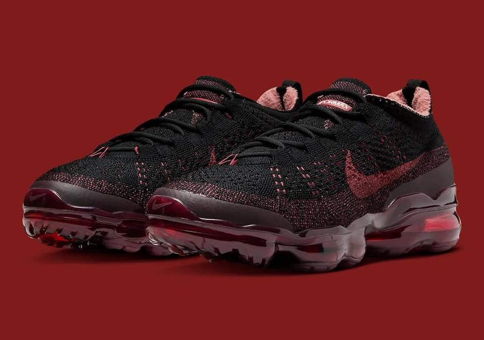 Nike Vapormax 2023 Flyknit Red Black